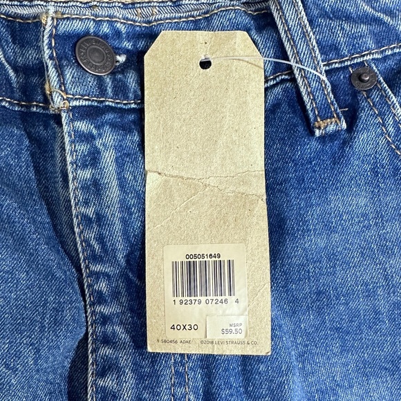 ⭐️ Levi’s 505 Regular Straight Jeans NWT [J5] - Picture 10 of 12